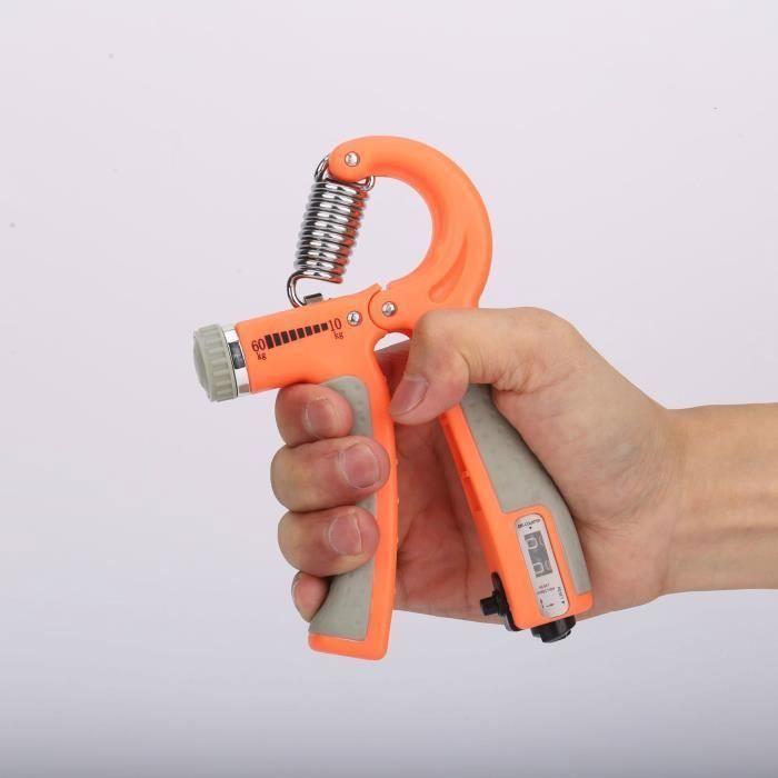 Pince de musculation réglable (Hand Grip Trainer) avec compteur intégré