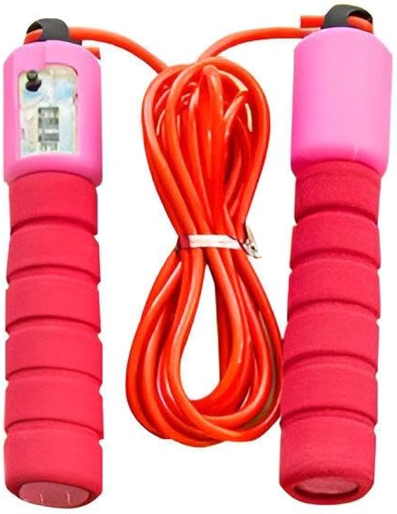 Corde à sauter avec compteur intégré