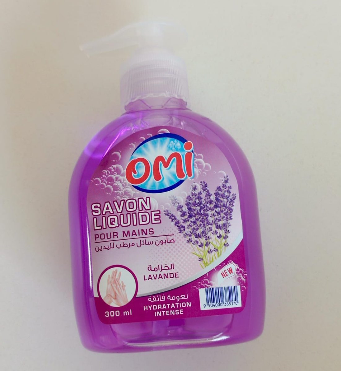 🧼 OMI – Savon Liquide pour les Mains Lavande 300 ml