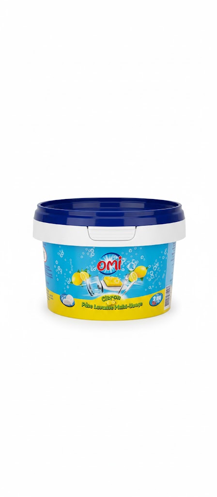 Pâte Lavante Multi-Usages _ Pâte de savon OMI au citron 🍋 250g