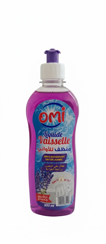 OMI Liquide Vaisselle Super Dégraissant - Parfum Lavande (300 ml)